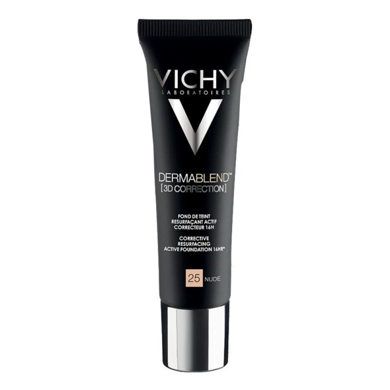 Vichy Make-up Dermablend 3D Correction Fondotinta Elevata Coprenza 30ml 25 Vichy Make-up Dermablend 3D Correction Fondotinta Elevata Coprenza 30ml 25