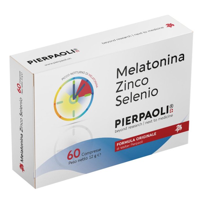 Melatonina Zinco Selenio 60 compresse integratore per sonno | Dottor Pierpaoli Melatonina Zinco Selenio 60 compresse integratore per sonno | Dottor Pierpaoli