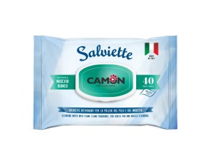 Camon Salviette Muschio Bianco 40 Salviettine