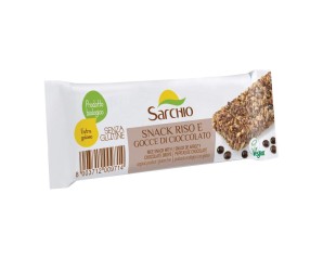 SARCHIO Snack Riso/Ciocc.80g