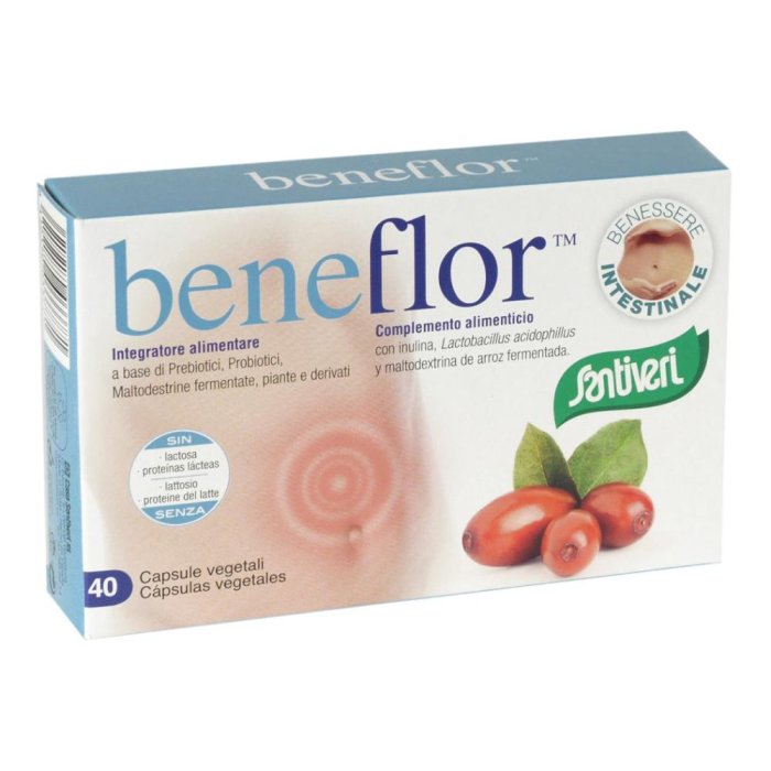 Beneflor Integratore Flora Intestinale 40 Capsule Beneflor Integratore Flora Intestinale 40 Capsule