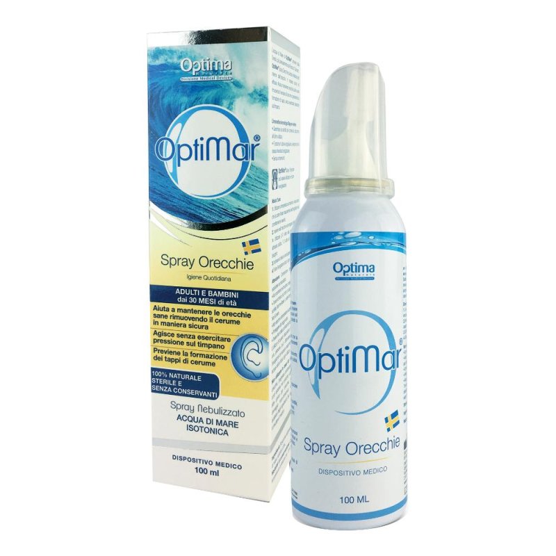 Optima Naturals Optimar Spray Orecchie 100 Ml