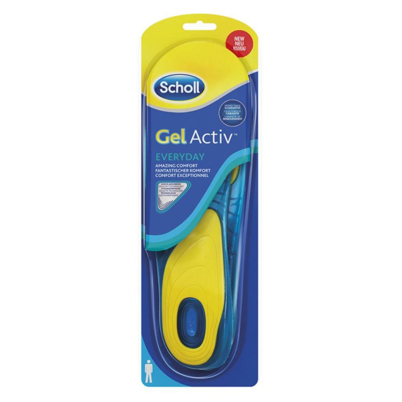 Dr. Scholl Gel Activ Everyday Uomo Solette Per Scarpe Dr. Scholl Gel Activ Everyday Uomo Solette Per Scarpe
