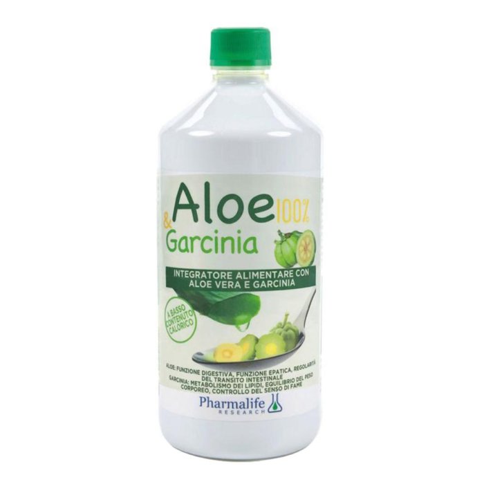 Aloe e Garcinia Integratore Drenante e Dimagrante 1 Litro &ndash; Bevanda Depurativa Naturale con Succo di Aloe Vera e Garcinia Cambogia