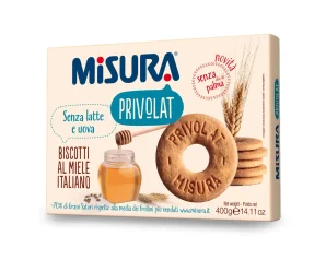 MISURA Bisc.Miele Privolat400g