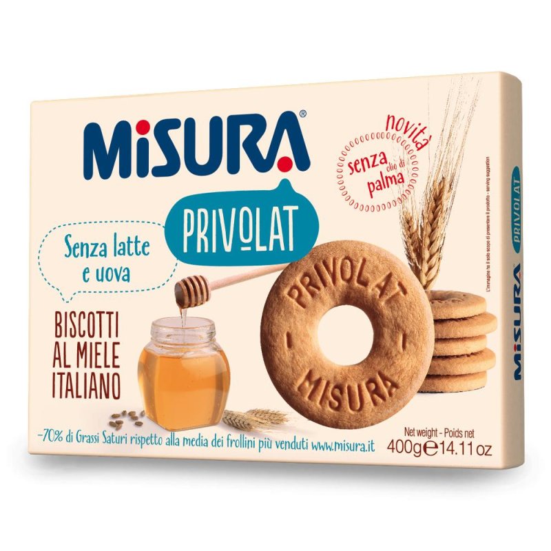MISURA Bisc.Miele Privolat400g MISURA Bisc.Miele Privolat400g