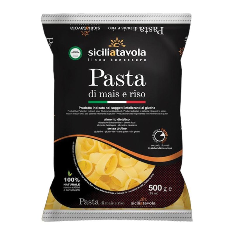 PASTA DI MAIS/RISO CALAMAR500G PASTA DI MAIS/RISO CALAMAR500G