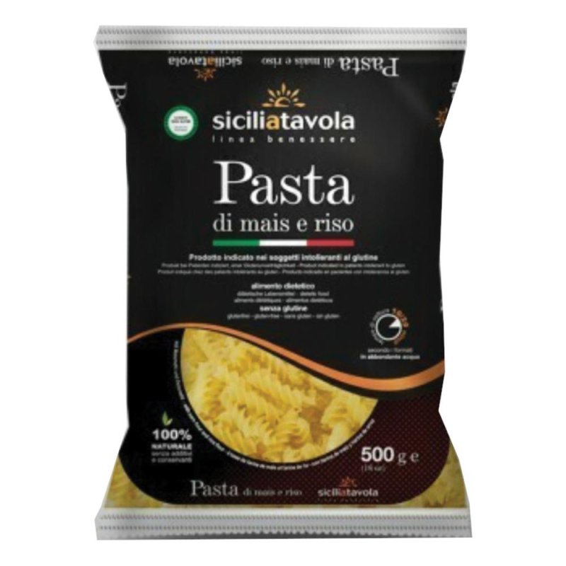 PASTA DI MAIS/RISO FUSILLI500G PASTA DI MAIS/RISO FUSILLI500G