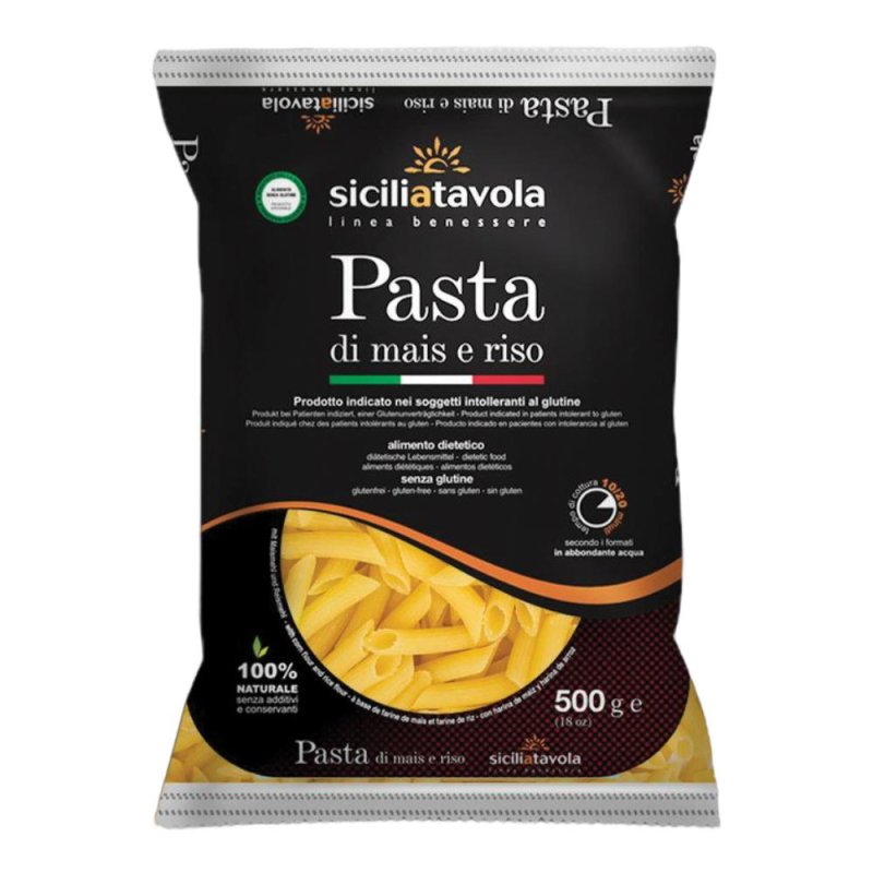 PASTA DI MAIS/RISO PEN RI 500G PASTA DI MAIS/RISO PEN RI 500G