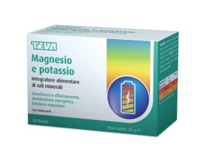Teva Magnesio Potassio 24 Bustine