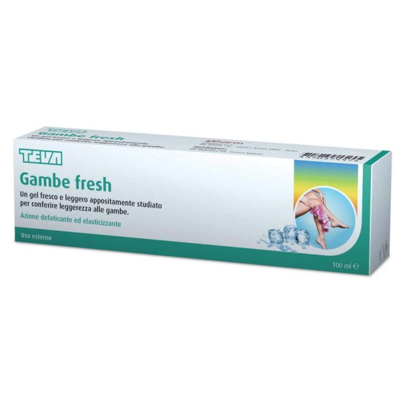 Teva Gambe Fresh Gel Fresco 100 ml Teva Gambe Fresh Gel Fresco 100 ml