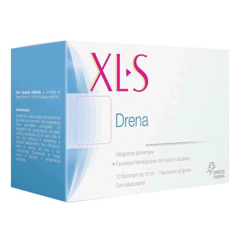 XLS Depurativi Drena Integratore Alimentare 10 Flaconcini 70 ml XLS Depurativi Drena Integratore Alimentare 10 Flaconcini 70 ml