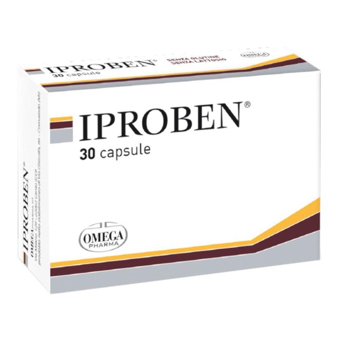Omega Pharma Iproben Integratore Alimentare 30 Capsule Omega Pharma Iproben Integratore Alimentare 30 Capsule