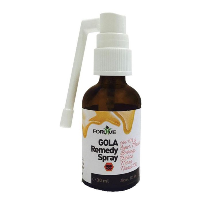 Forlive Gola Remedy Spray 30 ml – Spray Naturale per il Benessere della Gola e Sollievo dal Mal di Gola Forlive Gola Remedy Spray 30 ml – Spray Naturale per il Benessere della Gola e Sollievo dal Mal di Gola