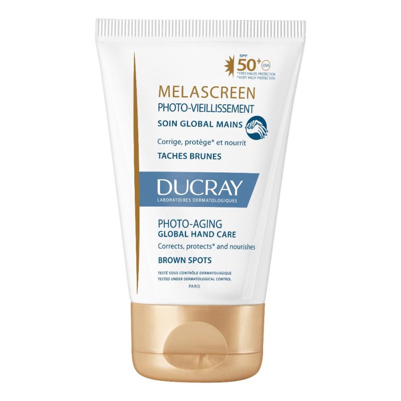 Ducray Melascreen Crema Mani Anti-Macchie con SPF 50+ Protezione Solare Molto Alta 50 ml