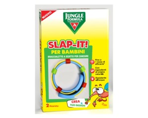 Jungle Formula Slap-it Braccialetto Anti-zanzare Per Bambini+ 2 Ricariche