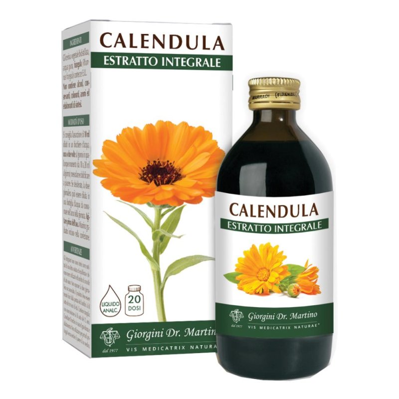 Calendula Estratto Integrale Dr. Giorgini 200 ml Calendula Estratto Integrale Dr. Giorgini 200 ml
