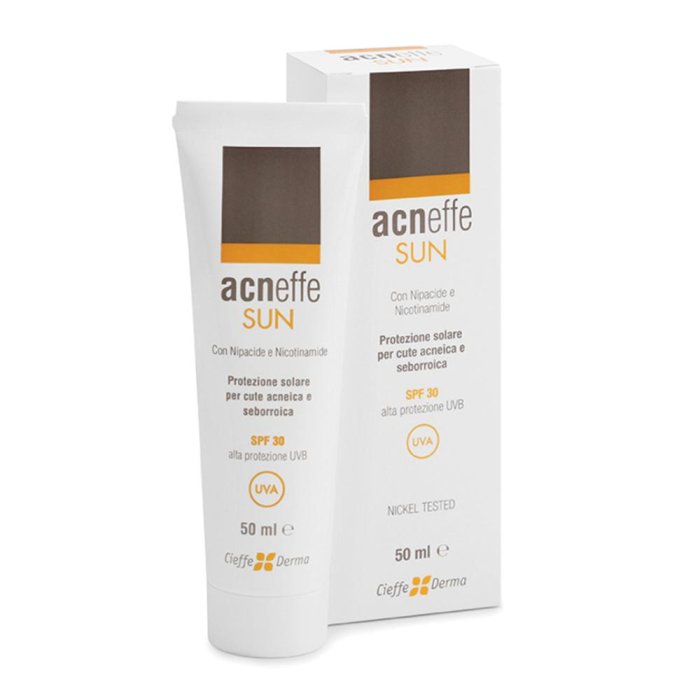 Cieffe Derma Acneffe Sun Protezione Solare Spf 30 Per Cute Acneica 50 ml Cieffe Derma Acneffe Sun Protezione Solare Spf 30 Per Cute Acneica 50 ml