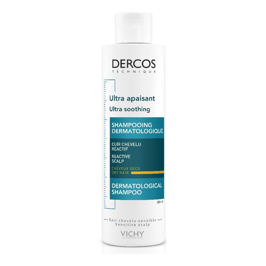Dercos  Ultra-Lenitiva Shampoo Anti-Prurito Cuoio Secco Reattivo 200 ml