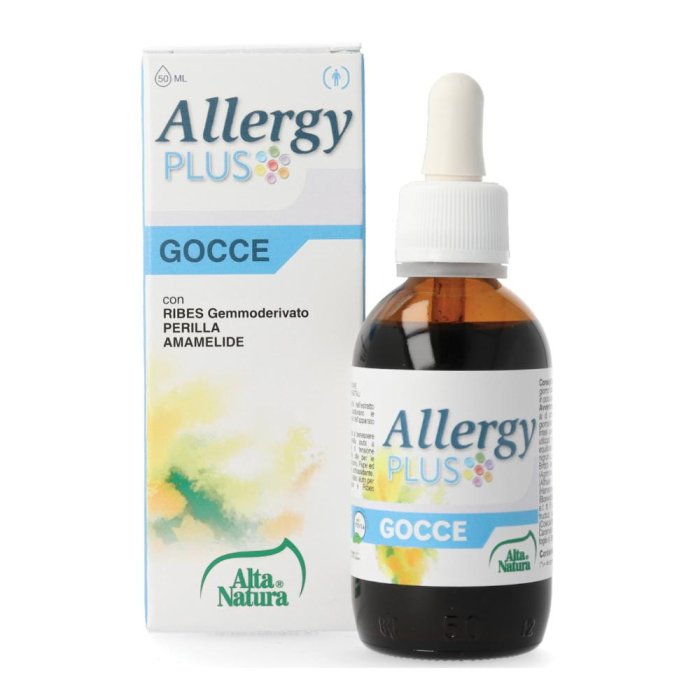 Allergy Plus gocce 50 ml - integratore in gocce per allergie stagionali e difese Allergy Plus gocce 50 ml - integratore in gocce per allergie stagionali e difese
