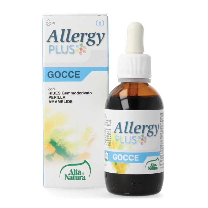 Allergy Plus gocce 50 ml - integratore in gocce per allergie stagionali e difese Allergy Plus gocce 50 ml - integratore in gocce per allergie stagionali e difese