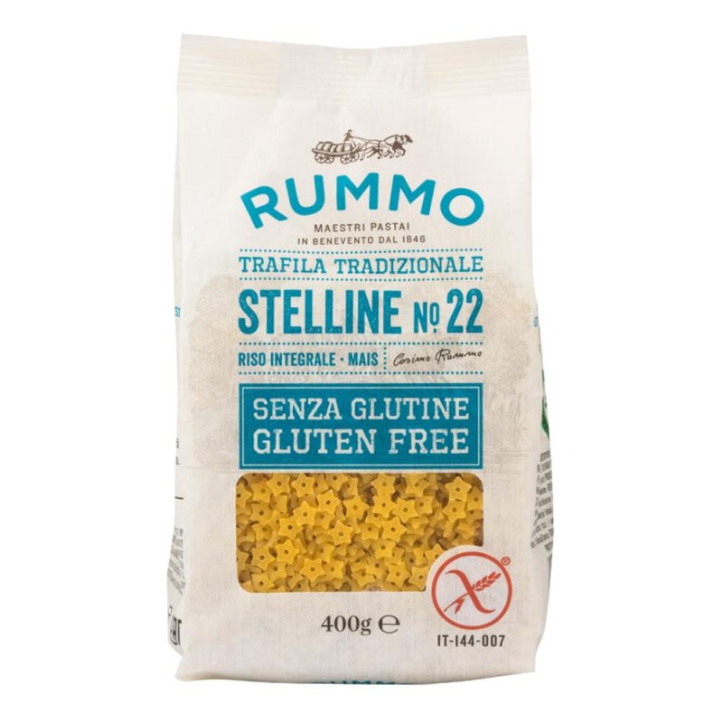 Rummo Stelline senza glutine N22 400 G Rummo Stelline senza glutine N22 400 G
