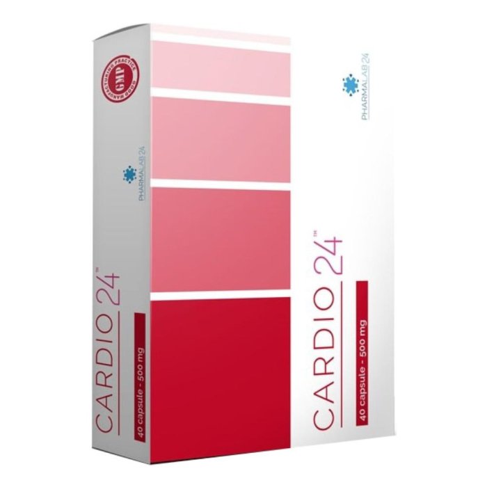Pharmalab24 Cardio24 40 Capsule Pharmalab24 Cardio24 40 Capsule