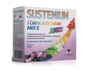 Sustenium Colori Salute Mix 5 Junior Integratore Alimentare 14 Bustine