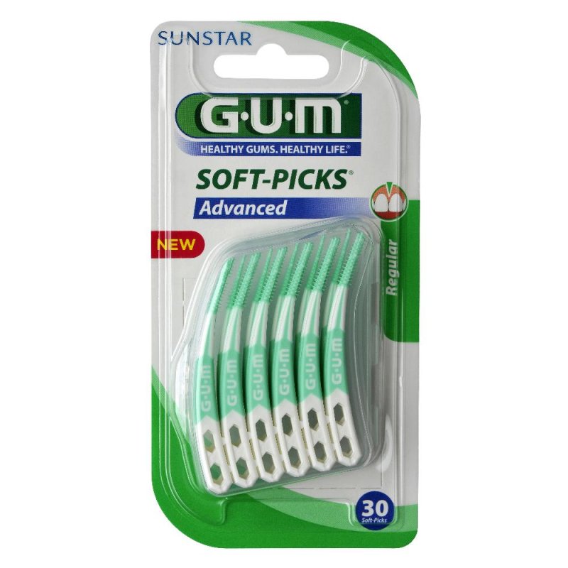 Sunstar Gum Soft Picks Advanced Scovolini 30 Pezzi Sunstar Gum Soft Picks Advanced Scovolini 30 Pezzi