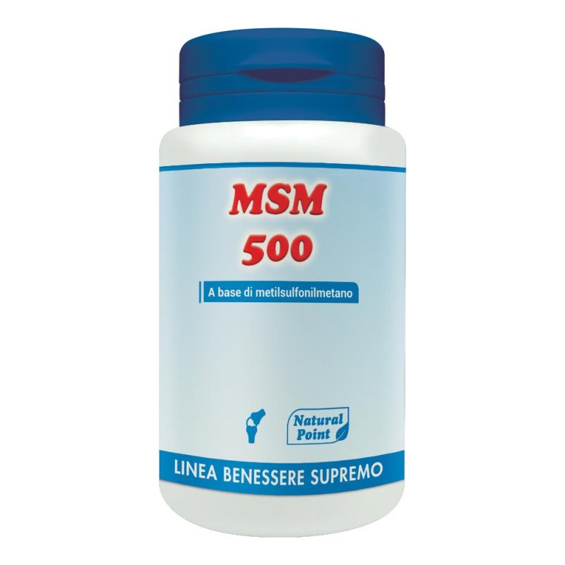 Natural Point Vitamine Minerali MSM 500 Integratore Alimentare 100 Capsule Natural Point Vitamine Minerali MSM 500 Integratore Alimentare 100 Capsule