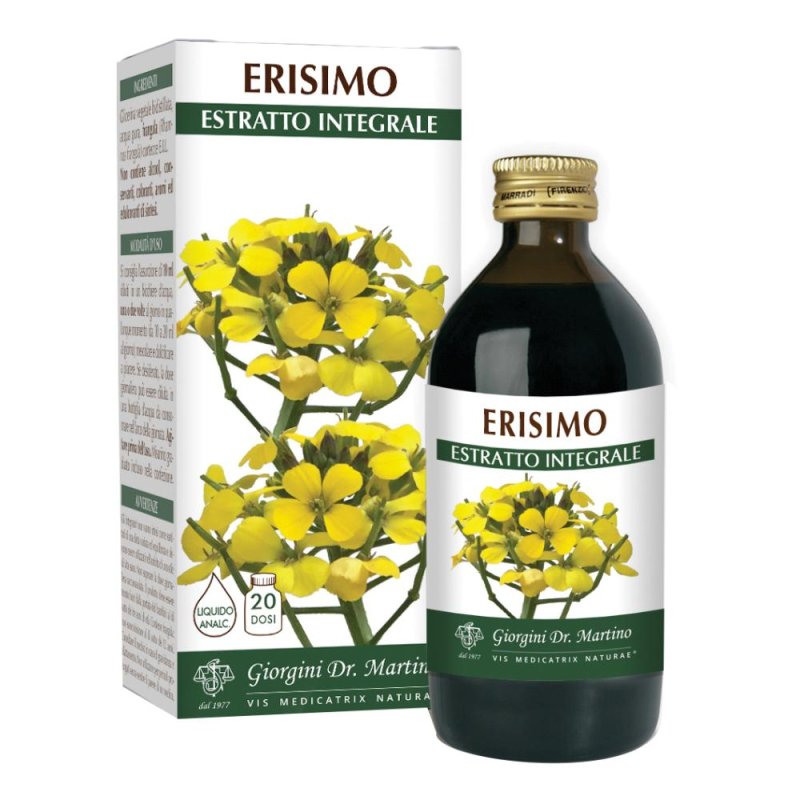 Dr. Giorgini Erisimo Estratto Integrale 200ml Dr. Giorgini Erisimo Estratto Integrale 200ml