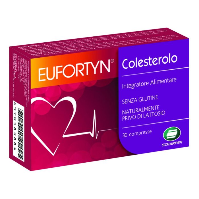 Eufortyn Colesterolo Integratore Alimentare 30 Compresse Eufortyn Colesterolo Integratore Alimentare 30 Compresse