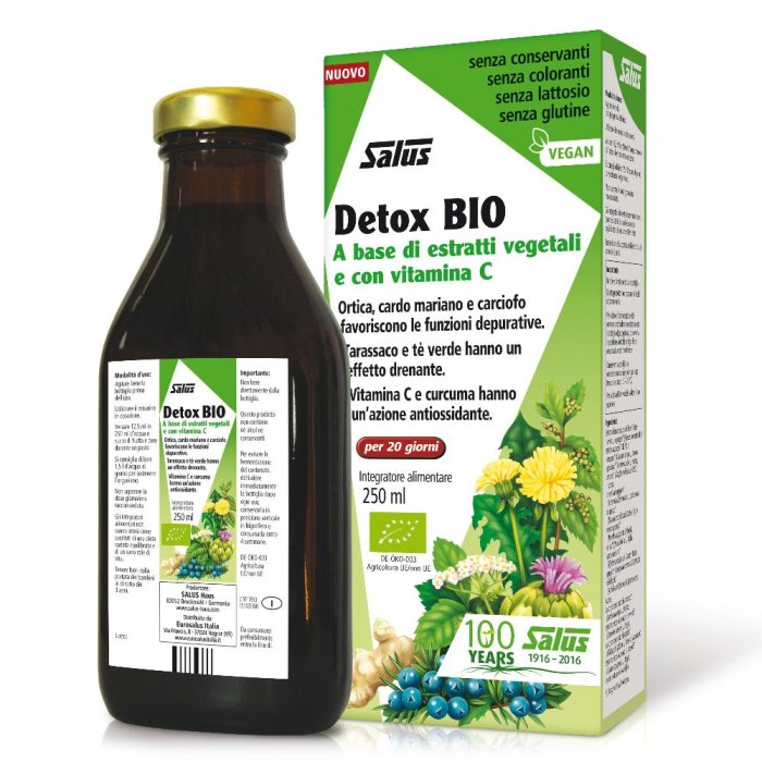 Integratore Detox Bio 250 millilitri – Depurativo Naturale per Fegato e Organismo Integratore Detox Bio 250 millilitri – Depurativo Naturale per Fegato e Organismo