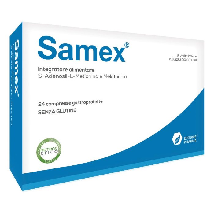 Esserre Pharma Samex 24 Compresse Deglutibili A Rilascio Prolungato Esserre Pharma Samex 24 Compresse Deglutibili A Rilascio Prolungato