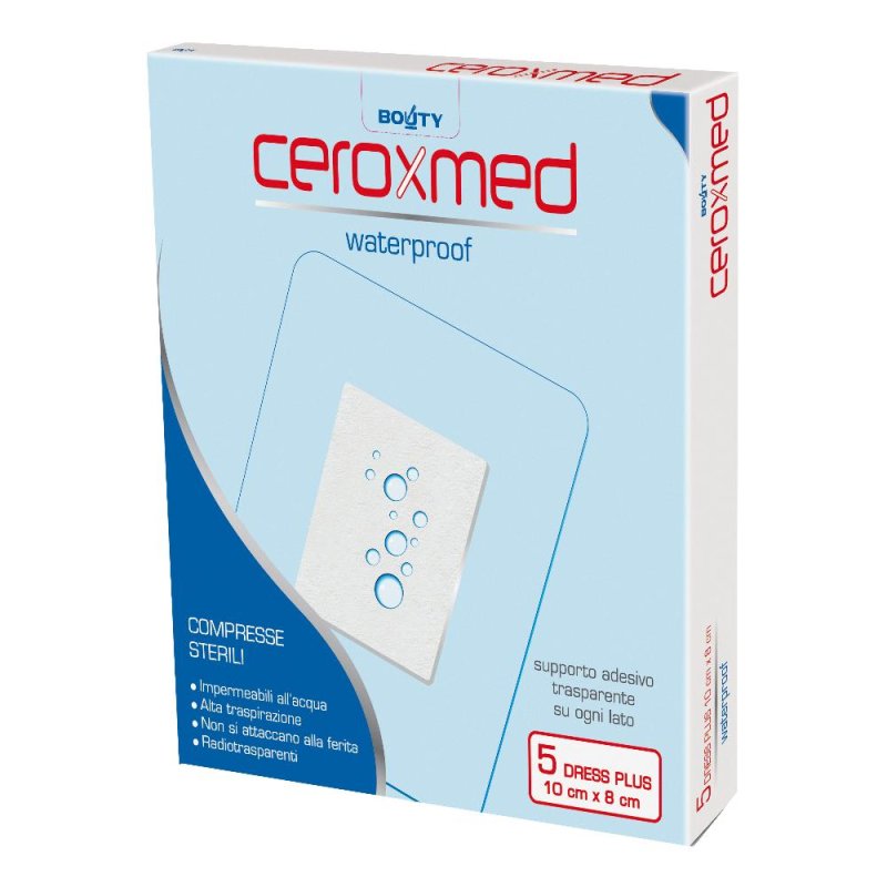 Bouty Ceroxmed Waterproof Silver 10 X 8