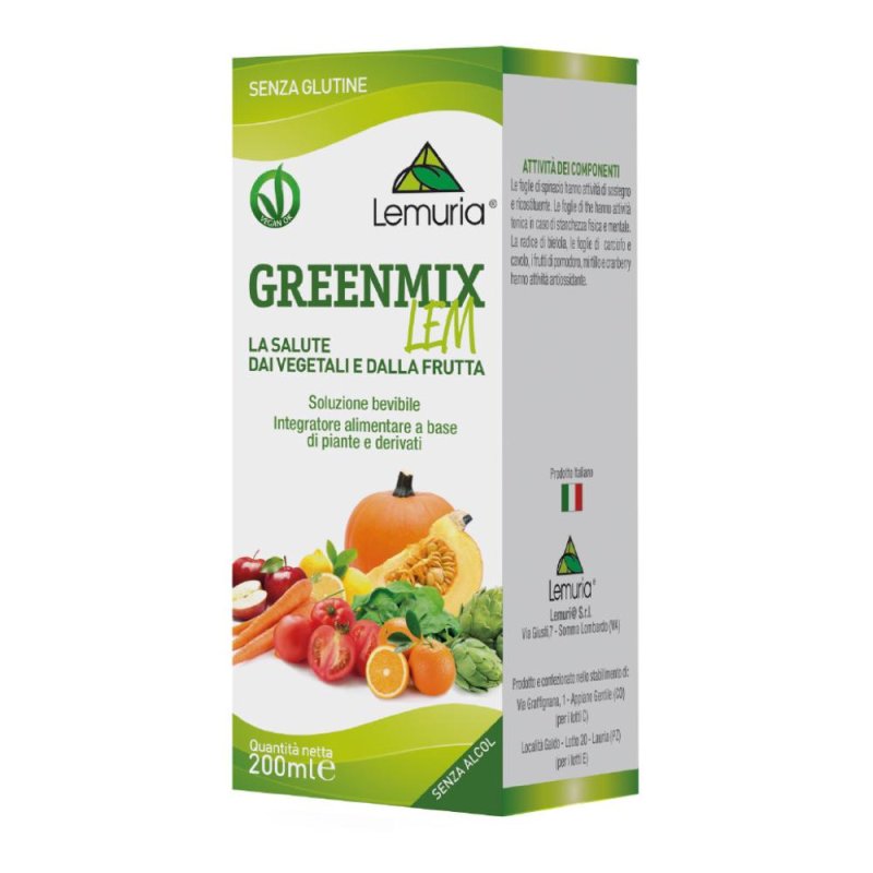 Greenvet greenmixlem 200 millilitri integratore liquido naturale per uccelli ornamentali e piccoli animali Greenvet greenmixlem 200 millilitri integratore liquido naturale per uccelli ornamentali e piccoli animali
