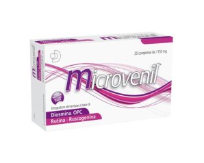 Difass Microvenil Integratore per la Circolazione e Microcircolo 20 Compresse