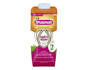 Plasmon Nascita e Crescita del Bambino Nutri Mane Stage 2 Latte Liquido in Brick 500 ml