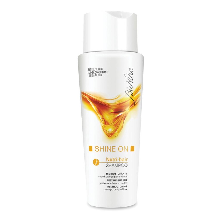 BioNike Shine ON Shampoo Ristrutturante Capelli Danneggiati Trattati 200ml