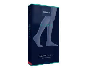 Sigvaris 503 AD Ulcer X punta aperta soft long calza terapeutica per ulcere venose