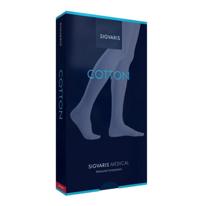 Gambaletto a compressione graduata Classe 1 in cotone Sigvaris unisex per circolazione delle gambe 970602102