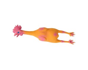 GIOCO LATEX POLLO GRANDE 52CM