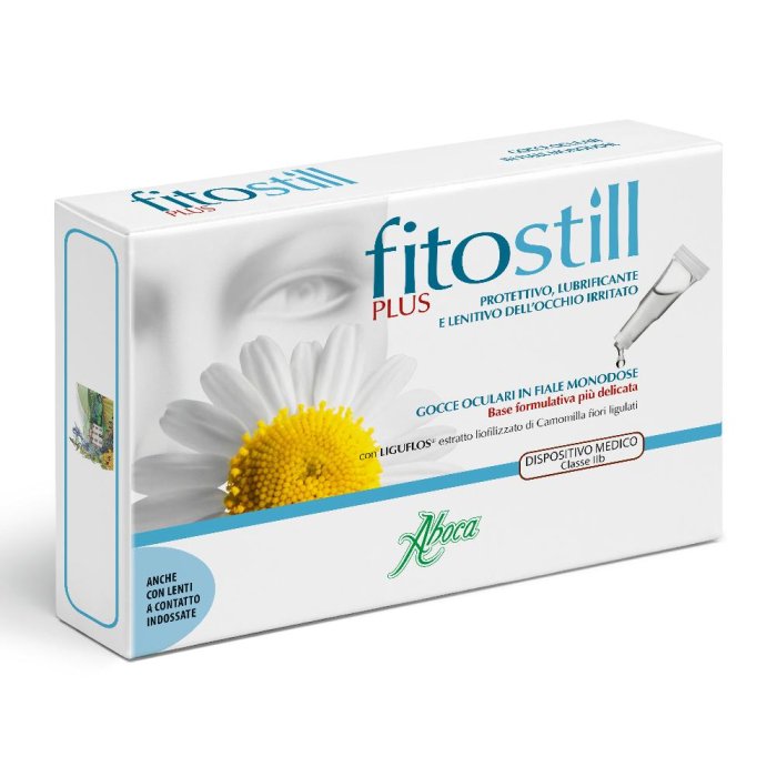 Aboca  Societa' Agricola Fitostill Plus Gocce Oculari 10 Fiale Monodose
