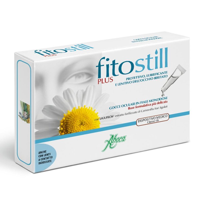 Aboca  Societa' Agricola Fitostill Plus Gocce Oculari 10 Fiale Monodose