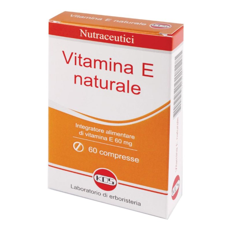 Kos Nutraceutici - Vitamina E Naturale Integratore 60 Compresse