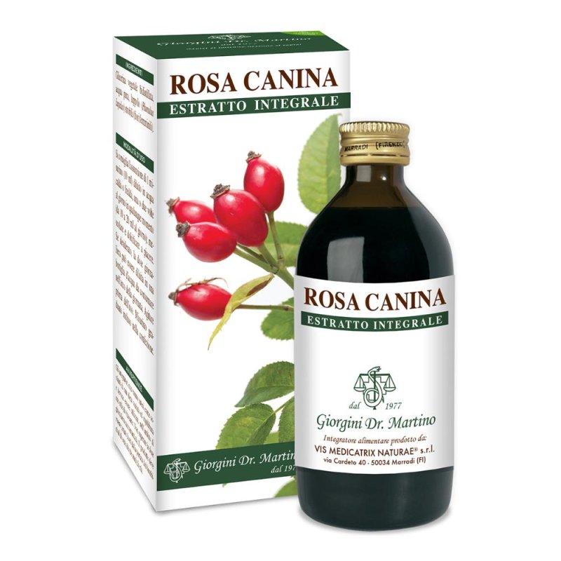 Rosa canina estratto integrale 200 ml Rosa canina estratto integrale 200 ml