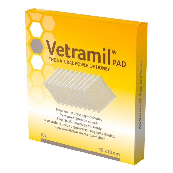 VETRAMIL*PAD Garza 10x10 5pz VETRAMIL*PAD Garza 10x10 5pz