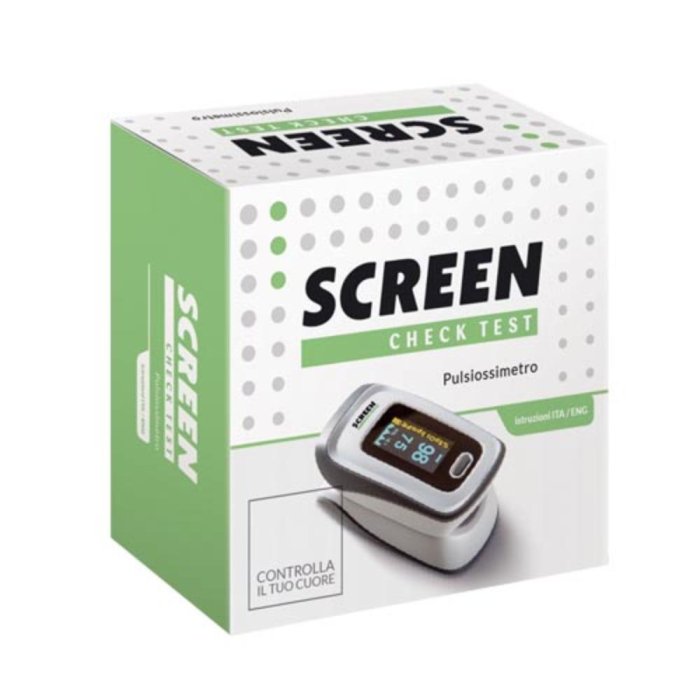 Pulsossimetro da dito screen check test bluetooth 1 pezzo Pulsossimetro da dito screen check test bluetooth 1 pezzo