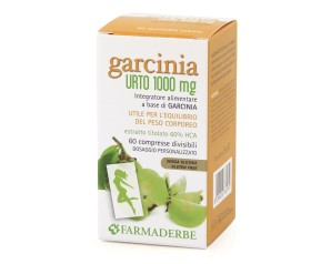 Farmaderbe Garcinia Urto 1000mg Integratore Alimentare 60 Compresse