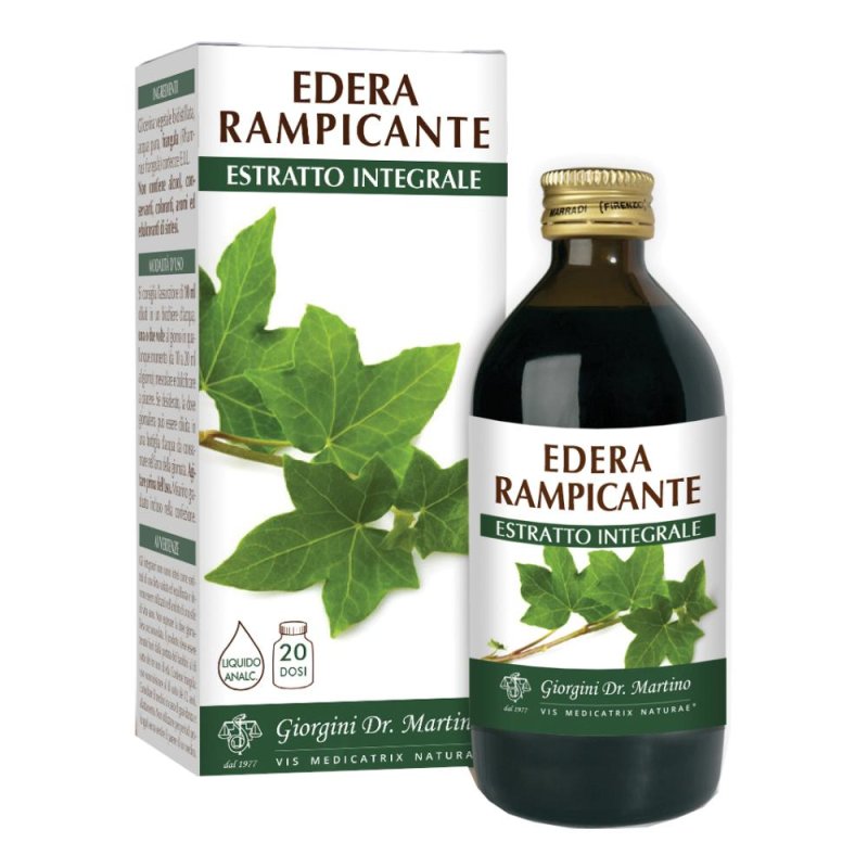 Edera Rampicante Estratto Integrale 200 Ml Edera Rampicante Estratto Integrale 200 Ml